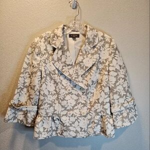 Liz Claiborne 2 Piece Skirt Suit Set Women Size 14